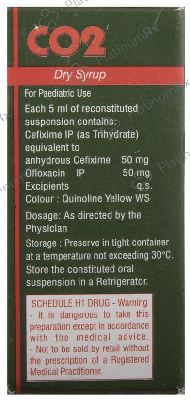 CO2 50/50mg Dry Syrup Mango 30ml