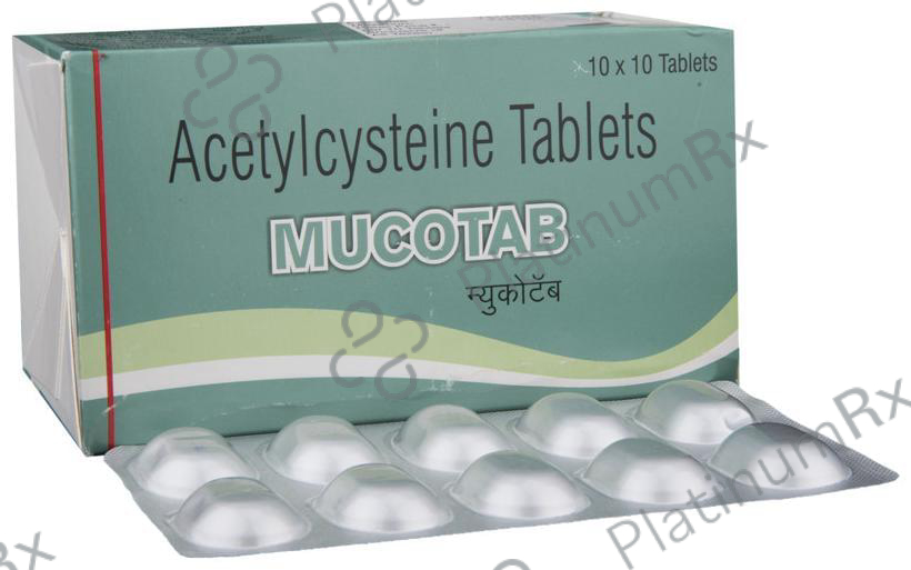 Mucotab 600mg Tablet 10s