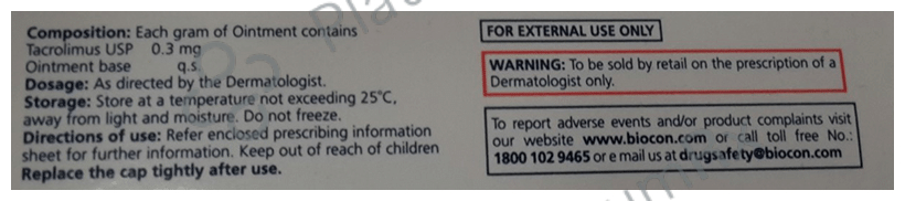 Tbis 0.03% Ointment 10gm