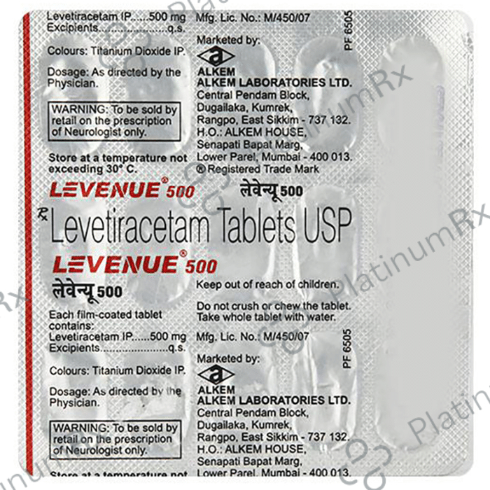 Levenue 500mg Tablet 15s