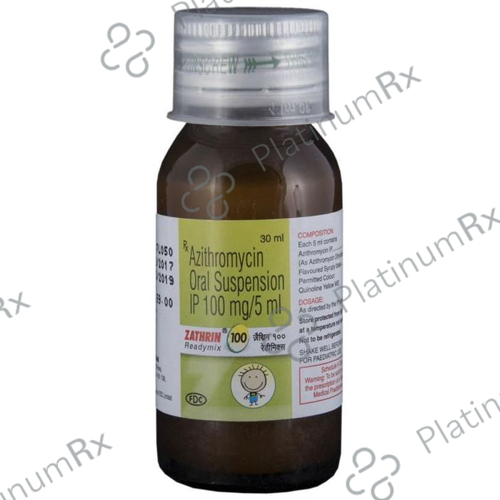 Zathrin 100mg Readymix Oral Suspension 15ml