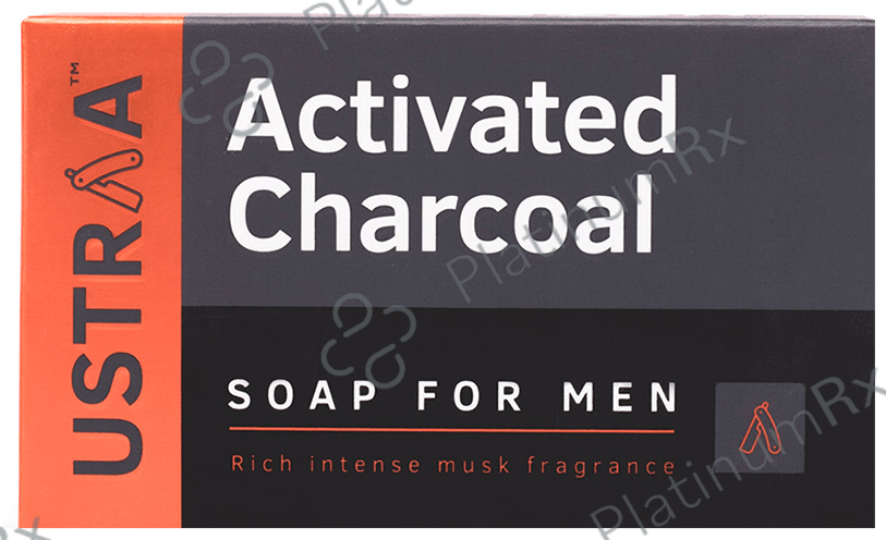 Ustraa Soap (100gm Each) Activated Charcoal