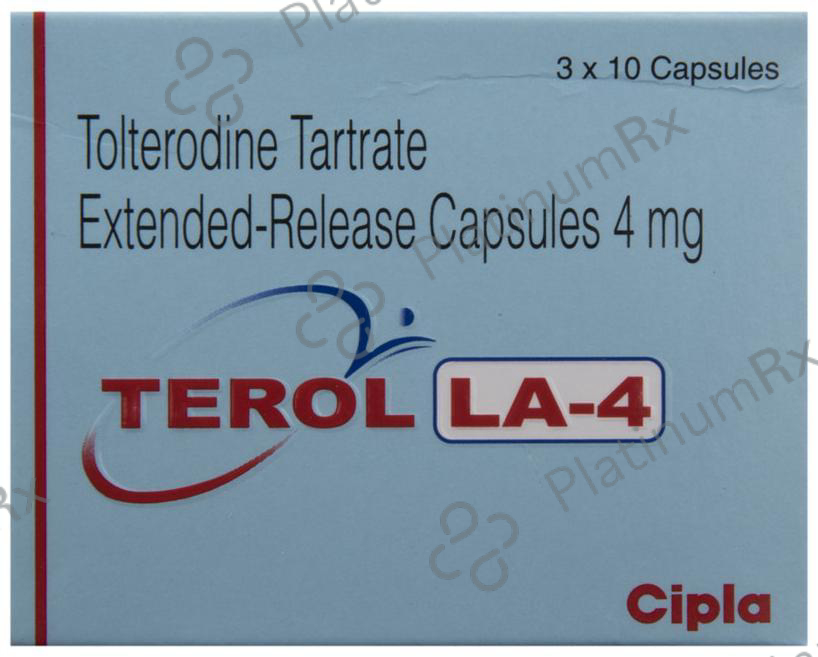Terol LA 4mg Capsule ER 10s