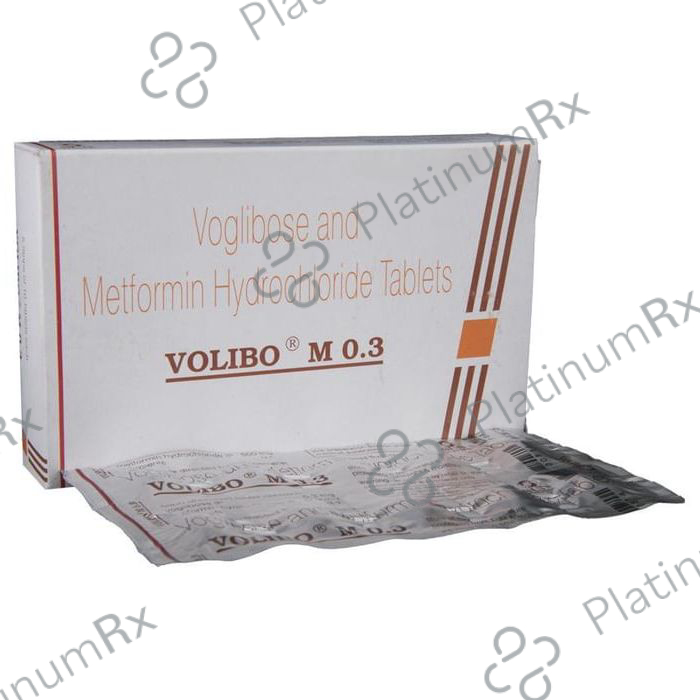 Volibo M 0.3/500mg Tablet 10s