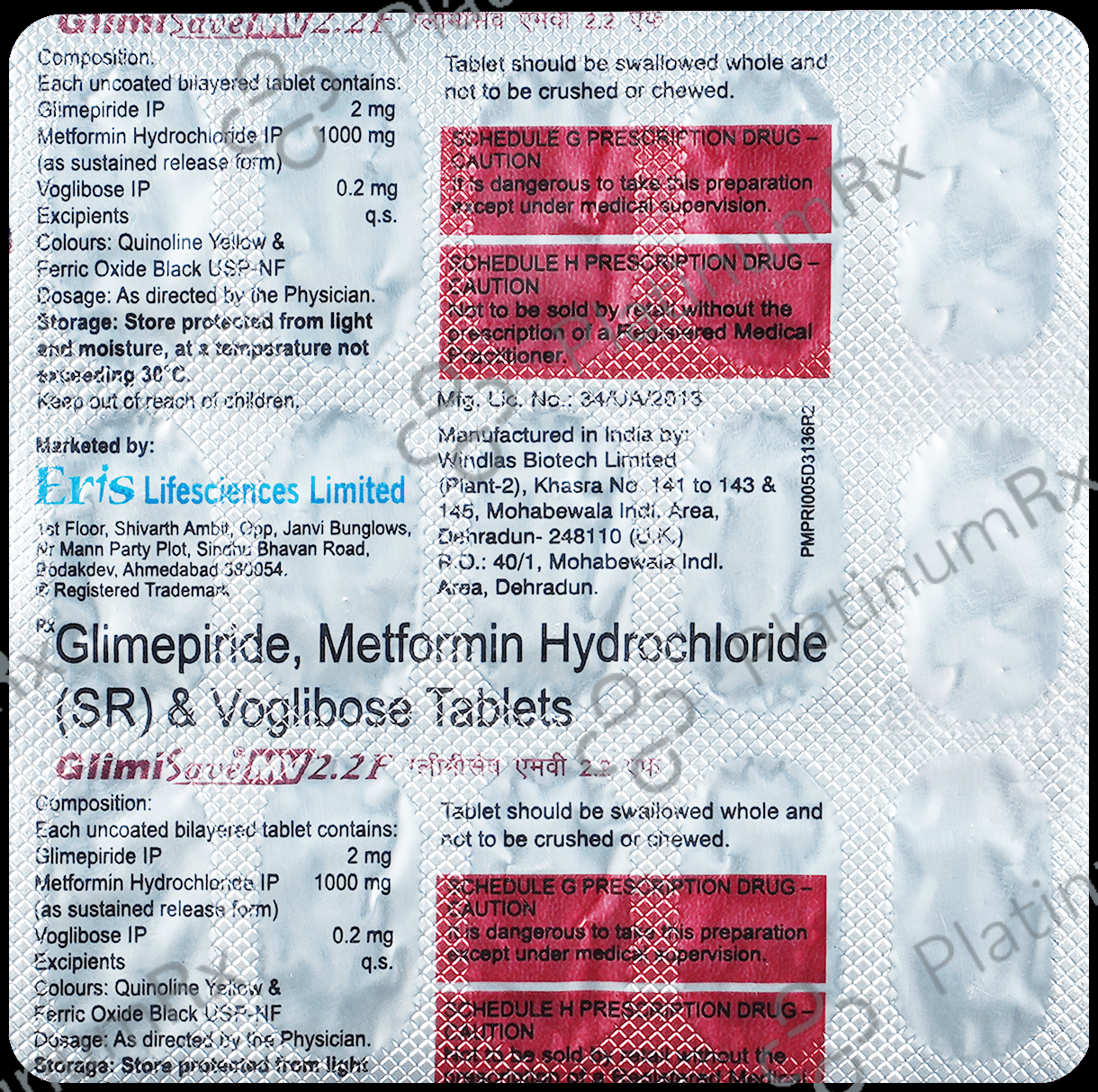 Glimisave MV 2.2F Tablet SR