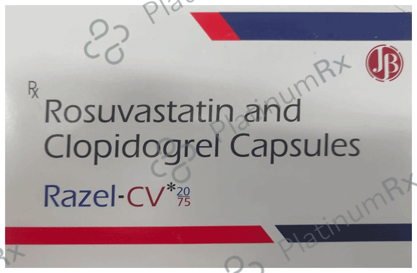 Razel CV 20/75mg Capsule 10s