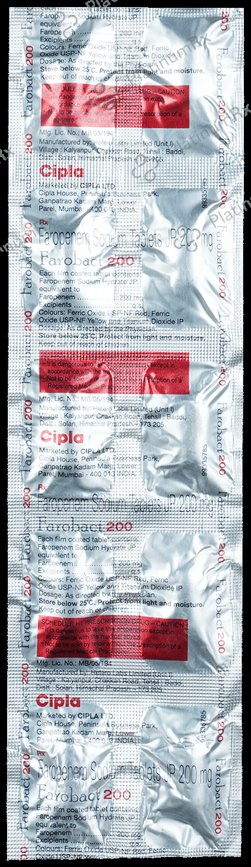 Farobact 200mg Tablet 10s