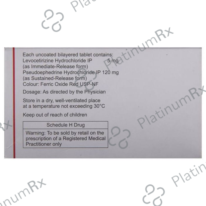 Solvin OD 5/120mg Tablet SR 10s