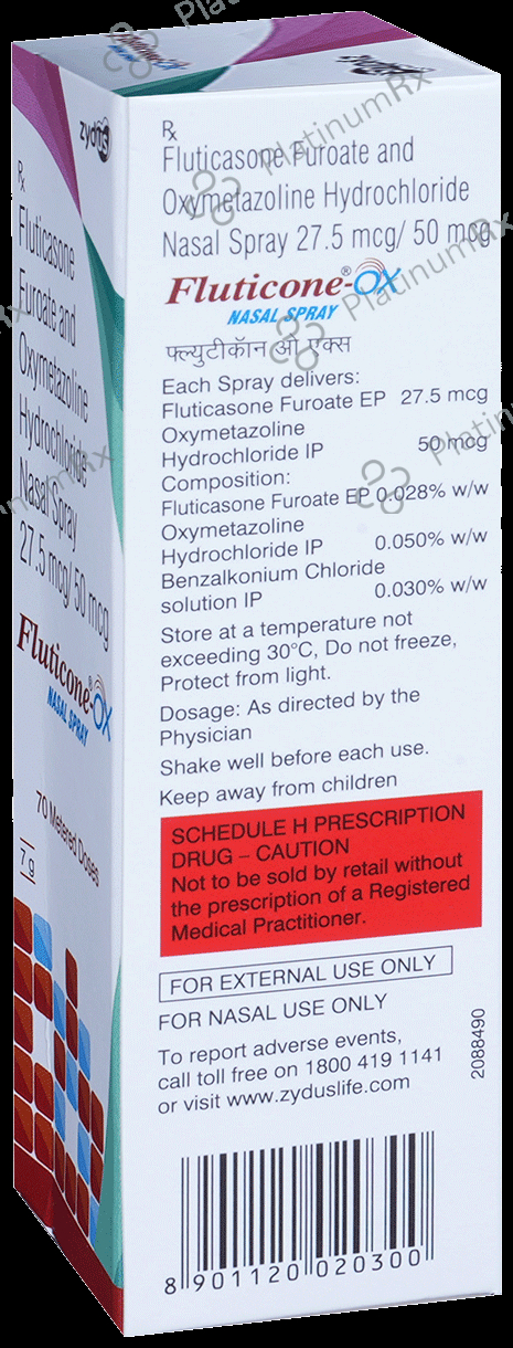 Fluticone OX Nasal Spray 7gm