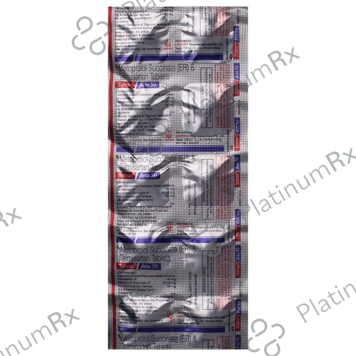 Telvas Beta 50/40mg Tablet ER 10s