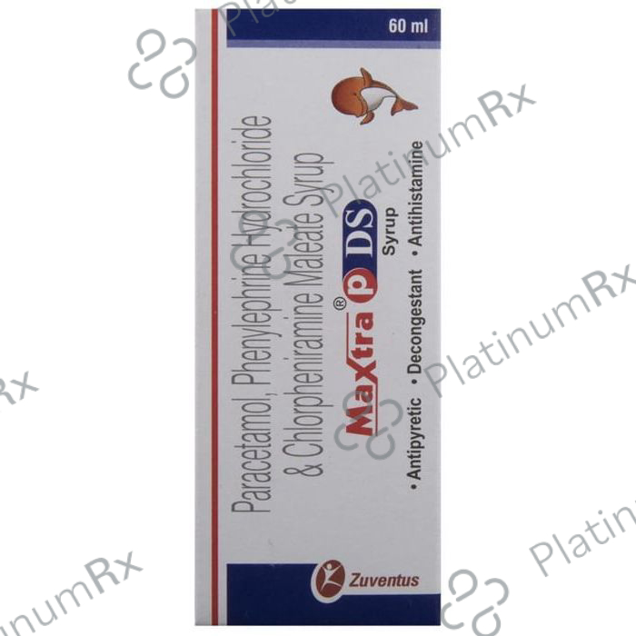 Maxtra P DS 2/250/5mg Syrup 60ml