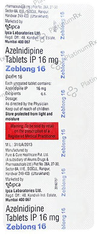 Zeblong 16mg Tablet 10s