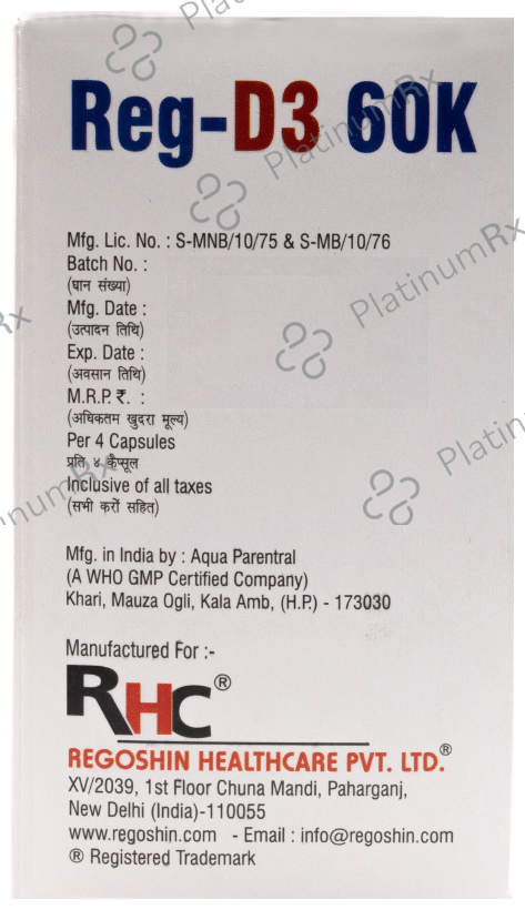Reg-D3 60K Softgel Capsule