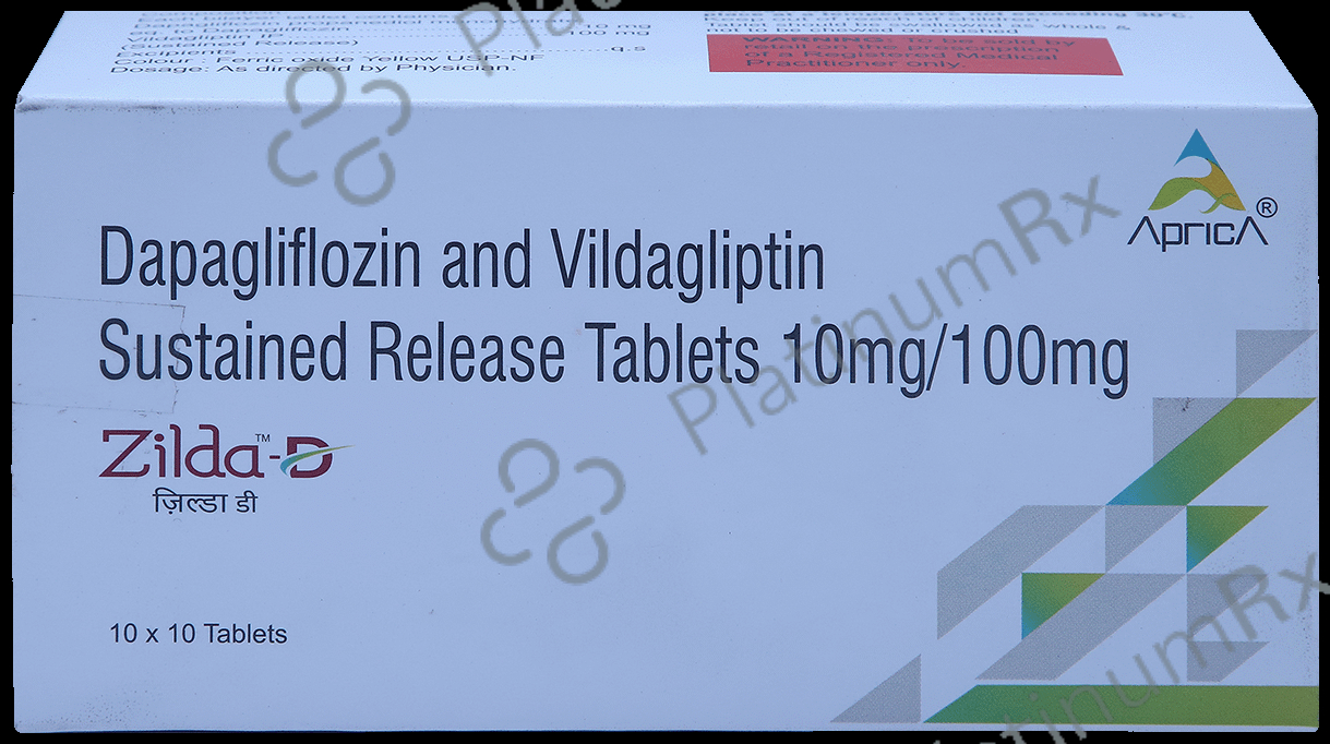 Zilda D 10mg/100mg Tablet