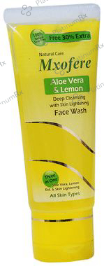 Mxofere Aloe Vera & Lemon Face Wash