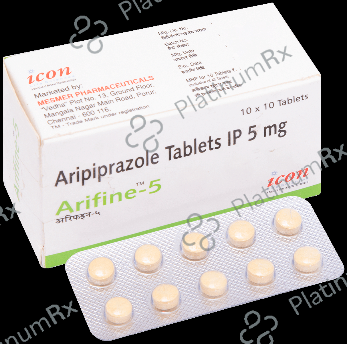 Arifine 5mg Tablet 10s