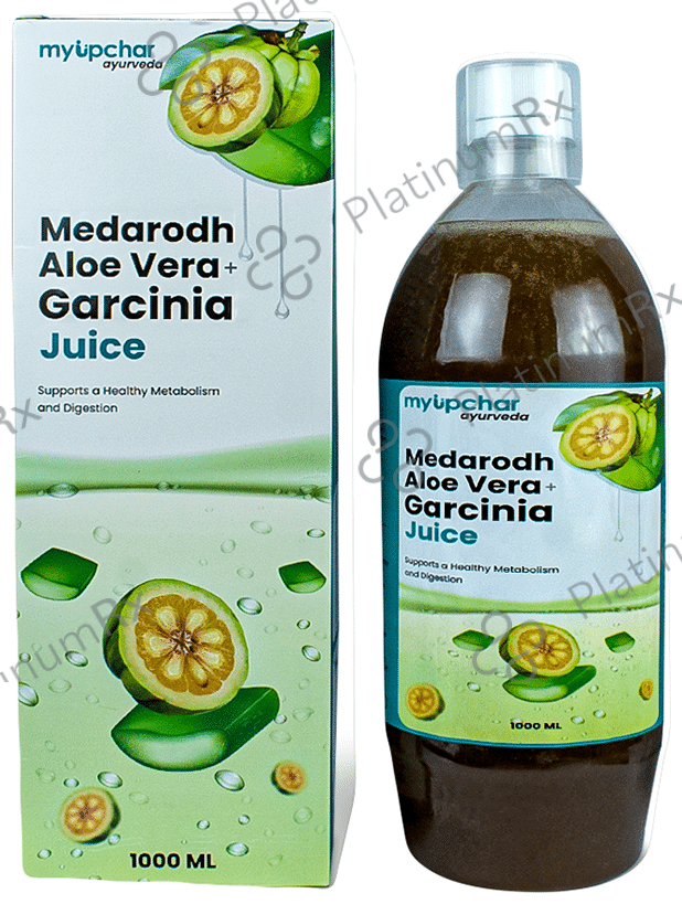 Myupchar Ayurveda Medarodh Aloe Vera + Garcinia Juice