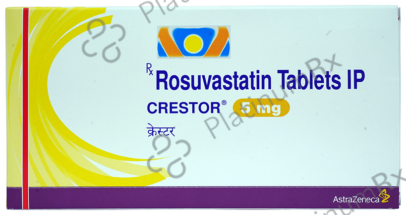 Crestor 5mg Tablet 30 tablets