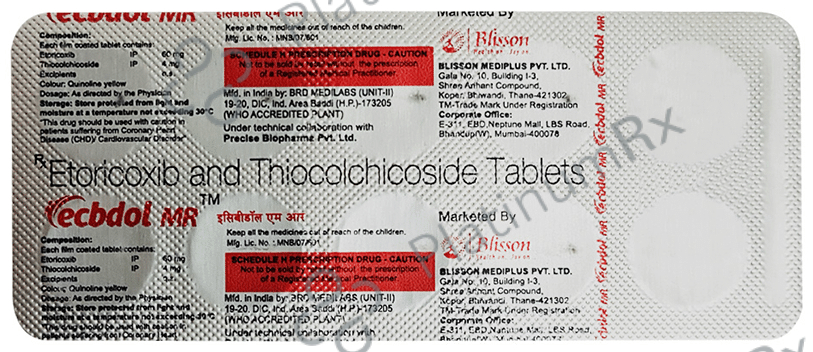 Ecbdol MR Tablet