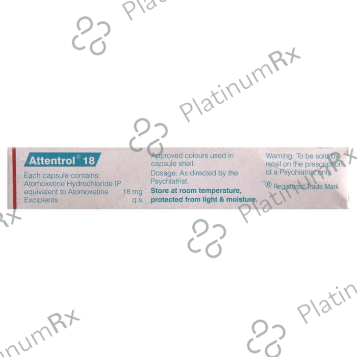 Attentrol 18 Capsule