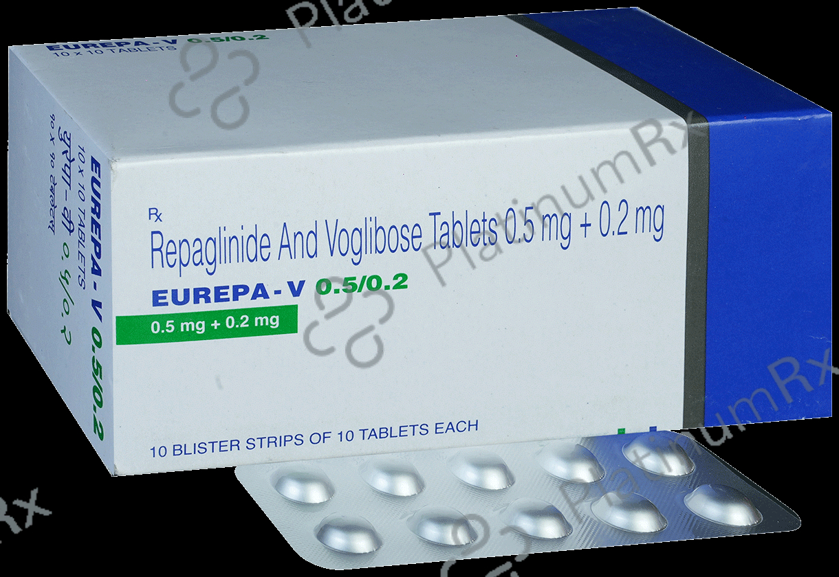 Eurepa V 0.5/0.2mg Tablet 10s