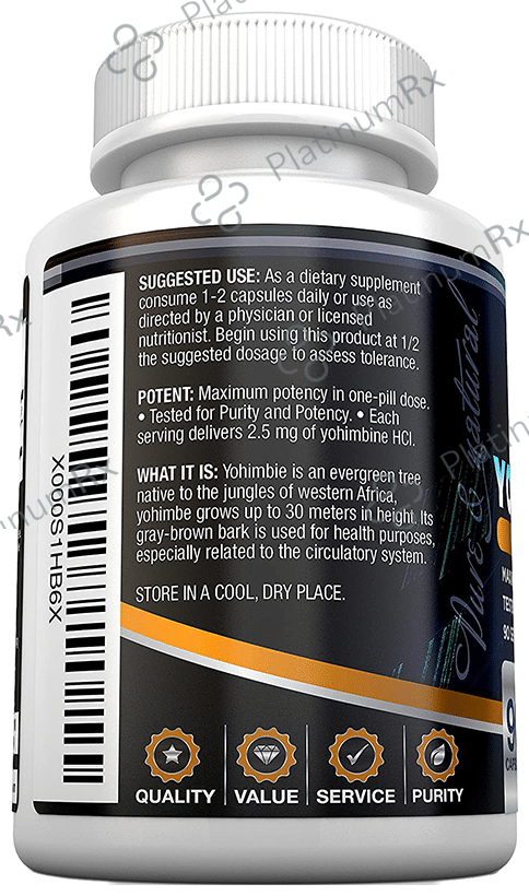 Bri Nutrition Yohimbine Hcl Extra Strength Capsule