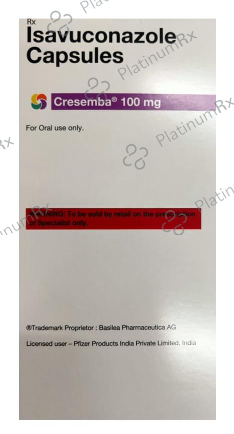 Cresemba 100mg Capsule