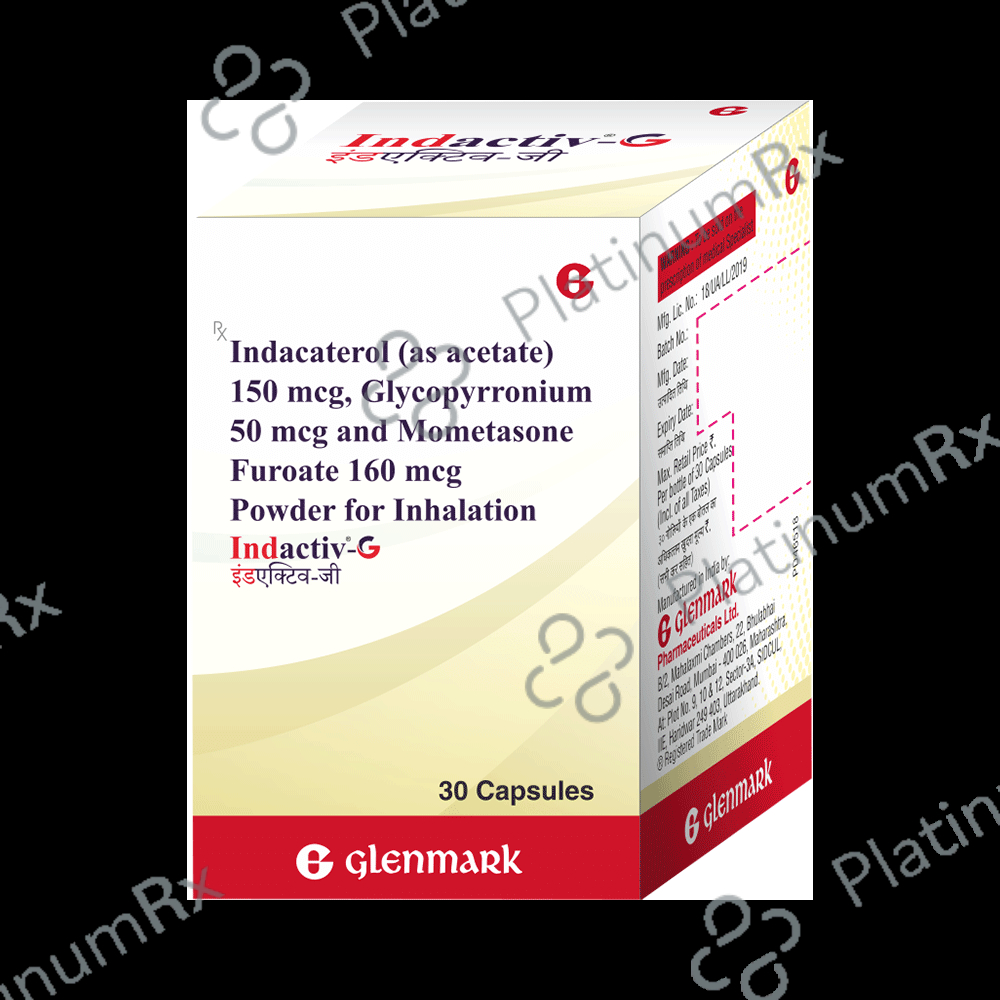 Indactiv G Capsule 30s