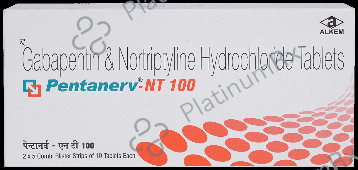 Pentanerv NT 100/10mg Tablet 10s