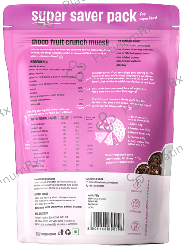 The Whole Truth Choco Fruit Crunch Super Saver Pack
