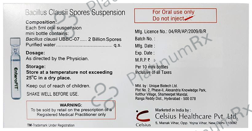 Enterofit Oral Suspension