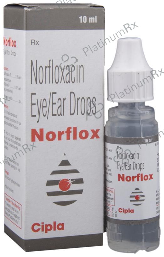 Norflox 0.3% Eye/Ear Drop 10ml