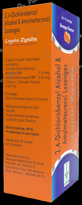 Lupin Zysils Lozenges Orange