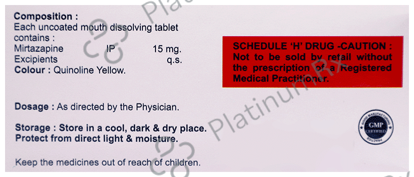 Mirvac 15 Tablet MD