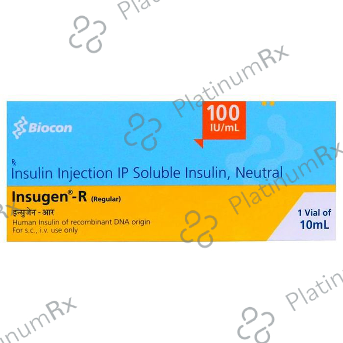 Insugen R (100 IU/ml) (1*3ml Refill Cartridge / Injection)