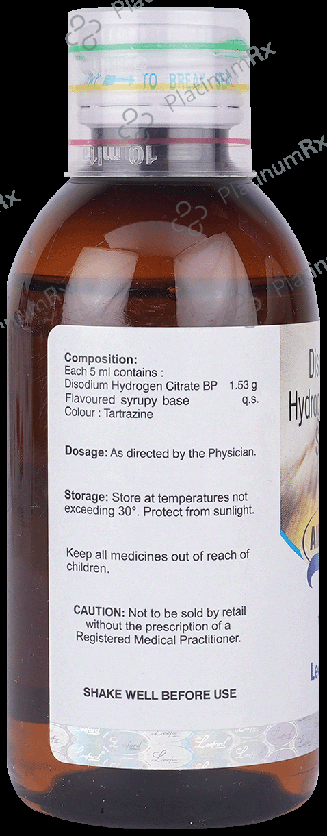 Alkazip 1.53gm Syrup 100ml