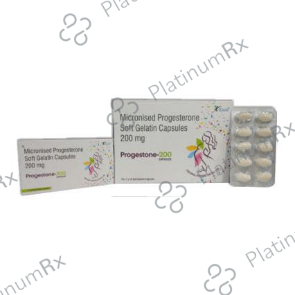 Progestone 200mg Capsule 10s