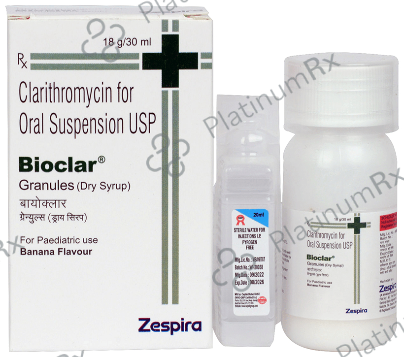 Bioclar 125mg Suspension