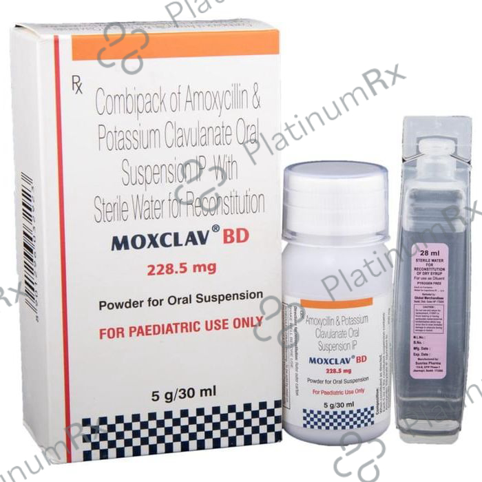 Moxclav BD 228.5mg Powder for Oral Suspension 30ml