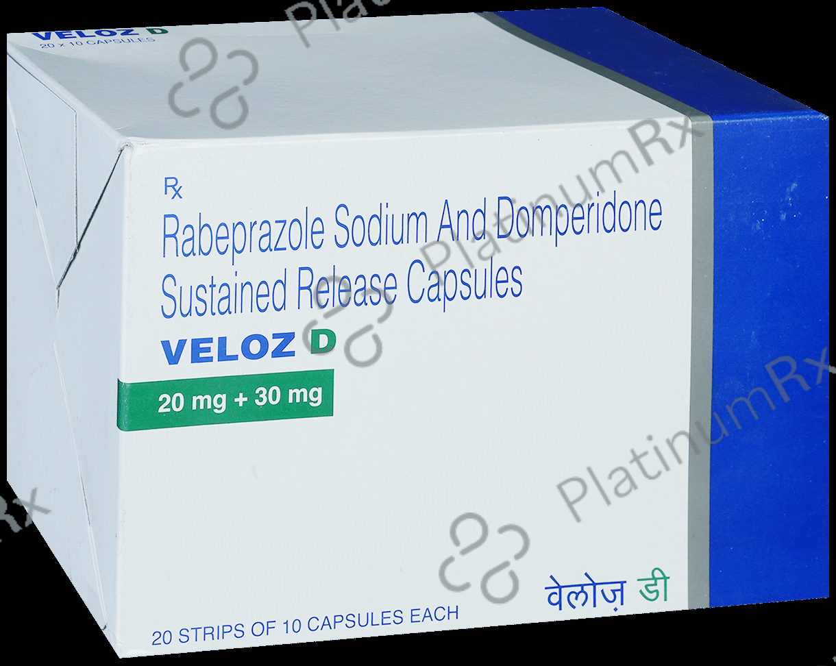 Veloz D 30/20mg Capsule SR 10s