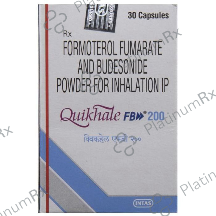 Quikhale FB 200/6mcg Capsule 30s