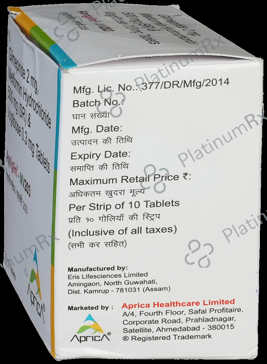 Apriglim-MV 203 Tablet SR