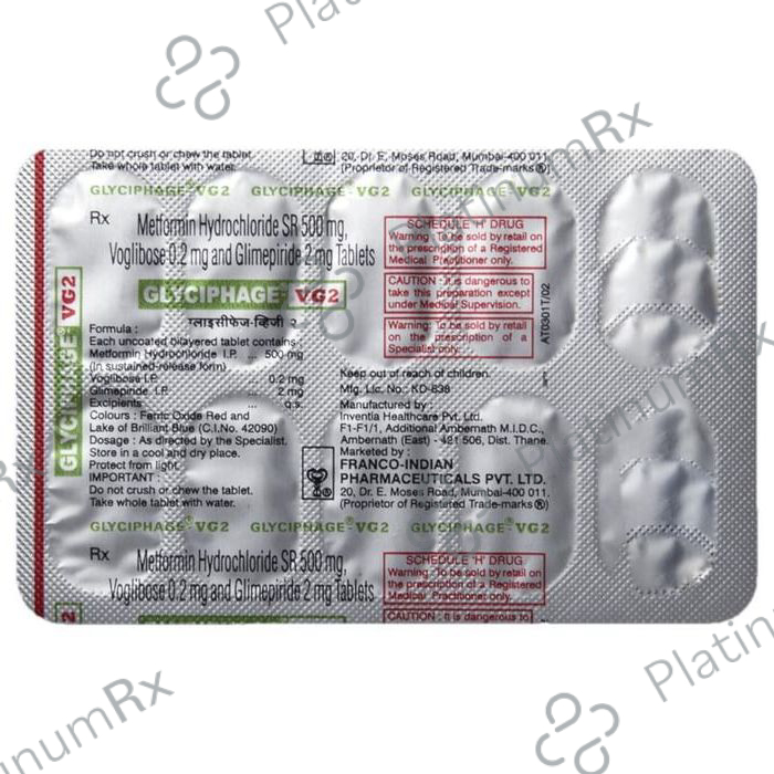 Glyciphage VG2 Tablet SR 10s