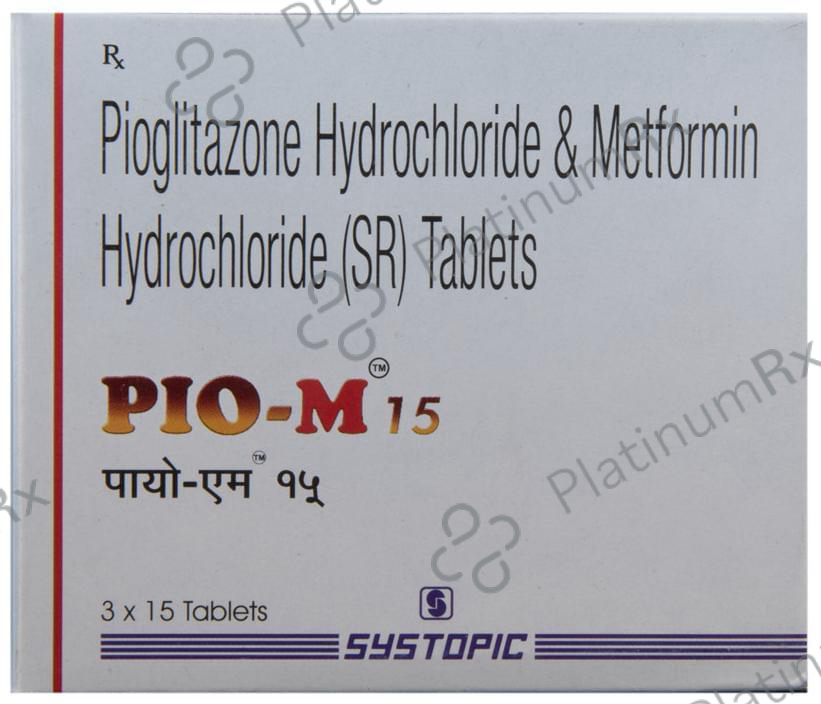 Pio M 15mg Tablet SR 15s