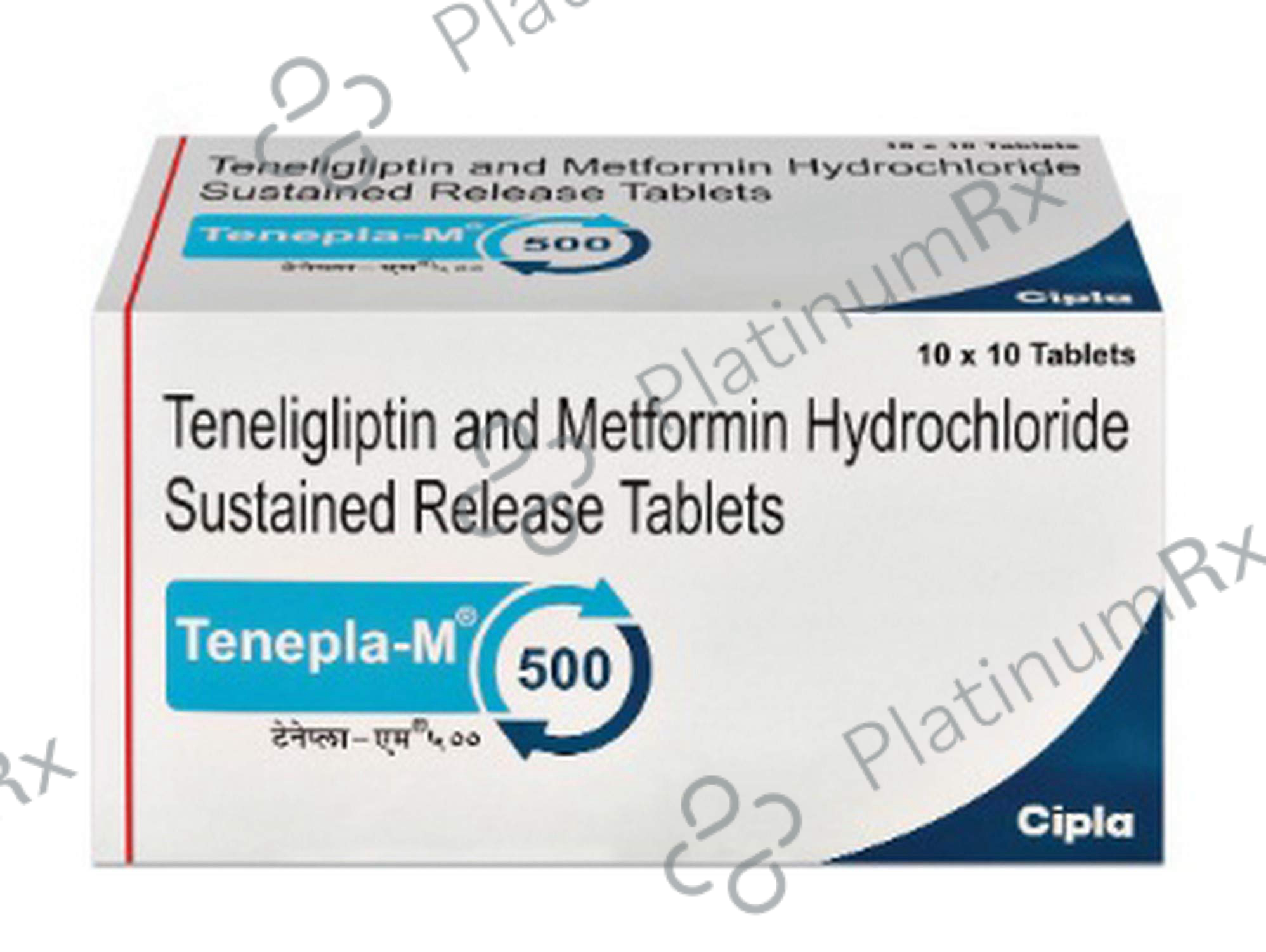 Tenepla M 500/20mg SR Tab 10s