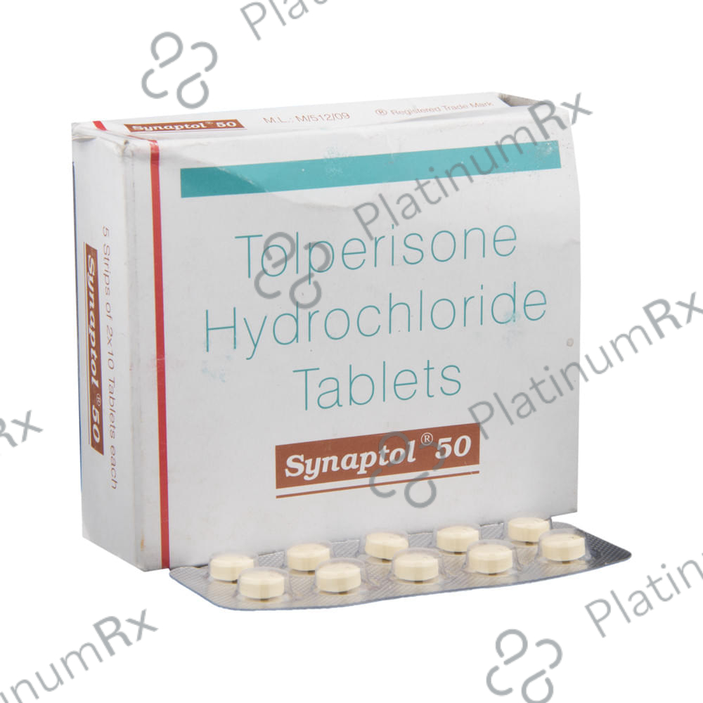 Synaptol 50mg Tablet 10s