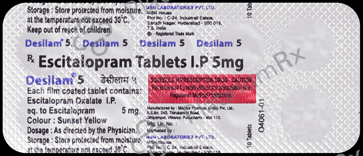 Desilam 5mg Tablet