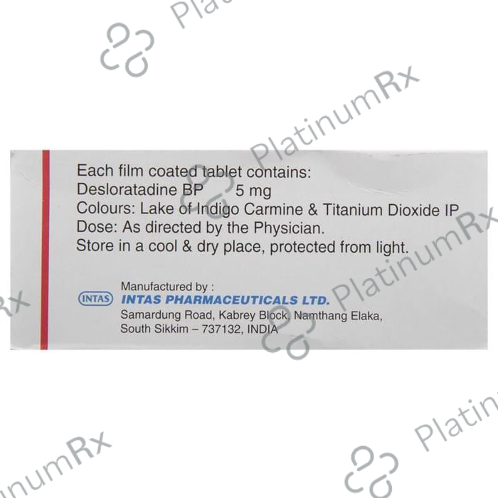 Dezlorid 5mg Tablet 10s