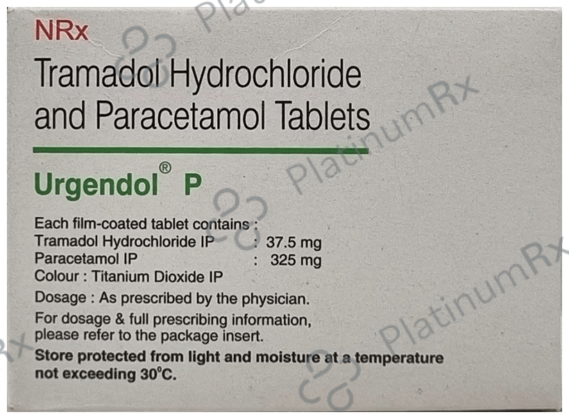Urgendol P 325 mg/37.5 mg Tablet