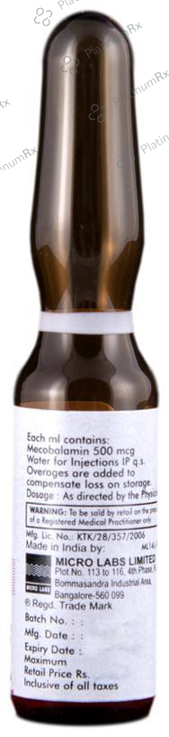Meconerv 500mcg Injection 1ml
